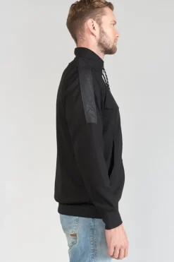 Le Temps des Cerises Sweat Zippe Gimo Noir Black Fashion