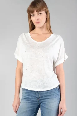 Le Temps des Cerises Top Bibou Creme Ice Cream Fashion