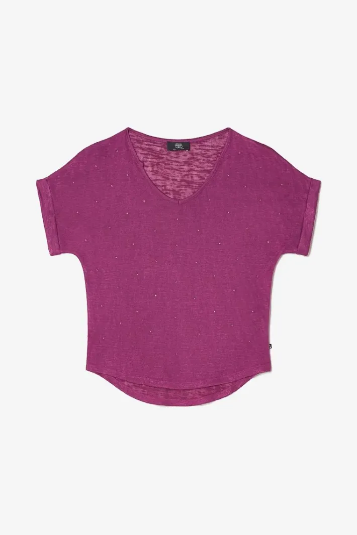 Le Temps des Cerises Top Bibou Framboise Berry Store