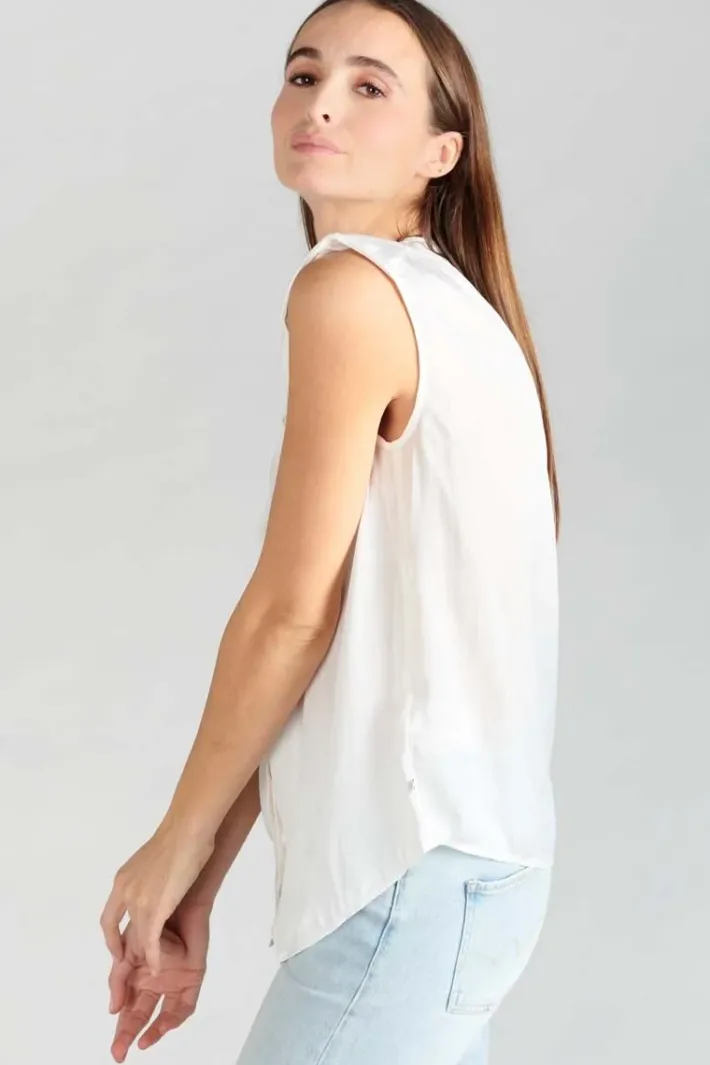 Le Temps des Cerises Top Missou En Jacquard Creme Ice Cream Sale