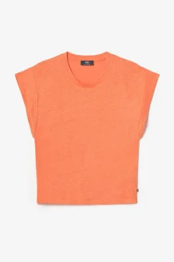 Le Temps des Cerises Top Overs Orange Corail Coral Rose Outlet