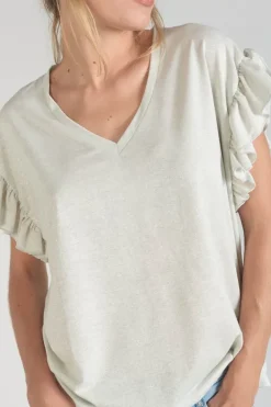 Le Temps des Cerises Top Ryls Blanc Irise White Best
