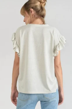 Le Temps des Cerises Top Ryls Blanc Irise White Best