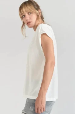Le Temps des Cerises Top Sidy Blanc Ice Cream Flash Sale