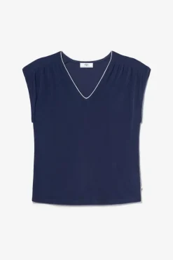 Le Temps des Cerises Top Sidy Bleu Marine Midnight Clearance