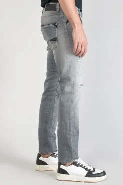 Le Temps des Cerises Triolet 700/11 Adjusted Jeans Destroy Gris N°2 Grey Best Sale