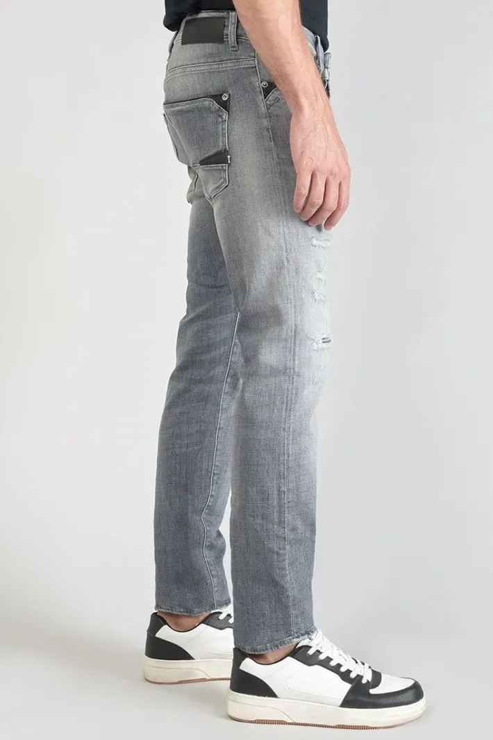 Le Temps des Cerises Triolet 700/11 Adjusted Jeans Destroy Gris N°2 Grey Best Sale
