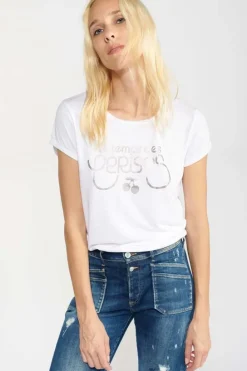 Le Temps des Cerises T-Shirt Basitrame Blanc Cold White Best