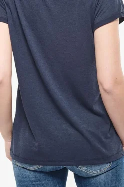 Le Temps des Cerises T-Shirt Basitrame Marine Midnight Cheap
