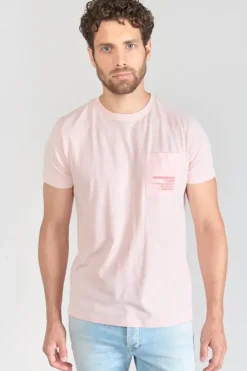 Le Temps des Cerises T-Shirt Brezol Rose Clair Shadow Flash Sale