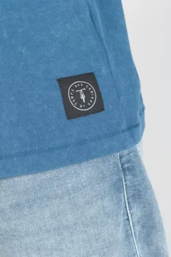Le Temps des Cerises T-Shirt Brown Bleu Delave Raf Sale