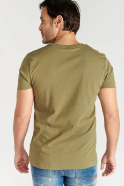 Le Temps des Cerises T-Shirt Brown Kaki Lizard Cheap