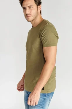 Le Temps des Cerises T-Shirt Brown Kaki Lizard Cheap