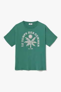 Le Temps des Cerises T-Shirt Cassio Vert Sapin Forest Fashion
