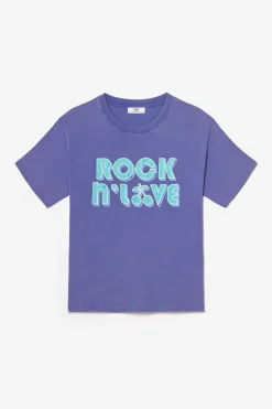 Le Temps des Cerises T-Shirt Cassio Violet Aqua Fashion