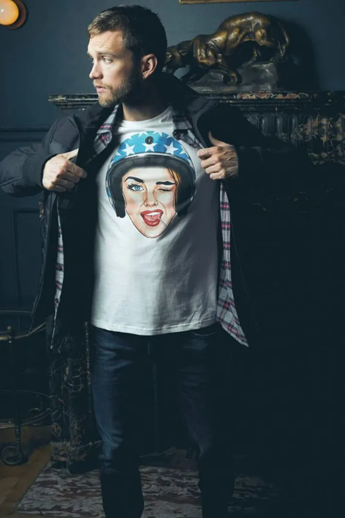Le Temps des Cerises T-Shirt Cram Blanc Imprime White Outlet