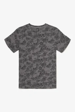 Le Temps des Cerises T-Shirt Facto Gris Et Noir Carbone Flash Sale