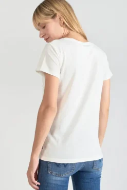 Le Temps des Cerises T-Shirt Frankie Creme Imprime Ice Cream Sale