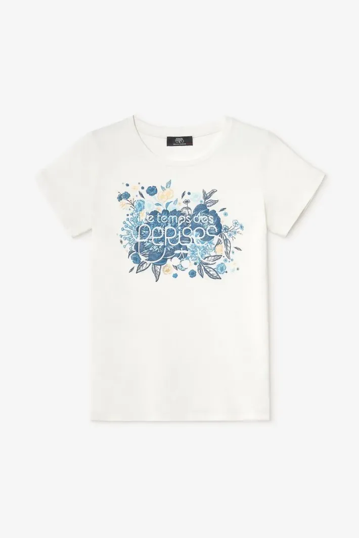 Le Temps des Cerises T-Shirt Frankie Creme Imprime Ice Cream Sale