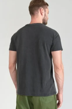 Le Temps des Cerises T-Shirt Gabrent Gris Delave Imprime Outlet
