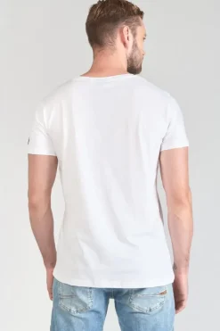Le Temps des Cerises T-Shirt Gan Blanc Imprime White Shop