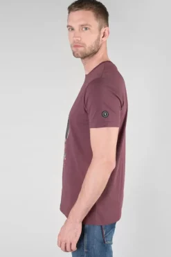 Le Temps des Cerises T-Shirt Gregor Lie De Vin Imprime Wine Sale