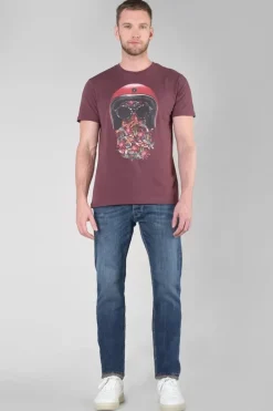 Le Temps des Cerises T-Shirt Gregor Lie De Vin Imprime Wine Sale