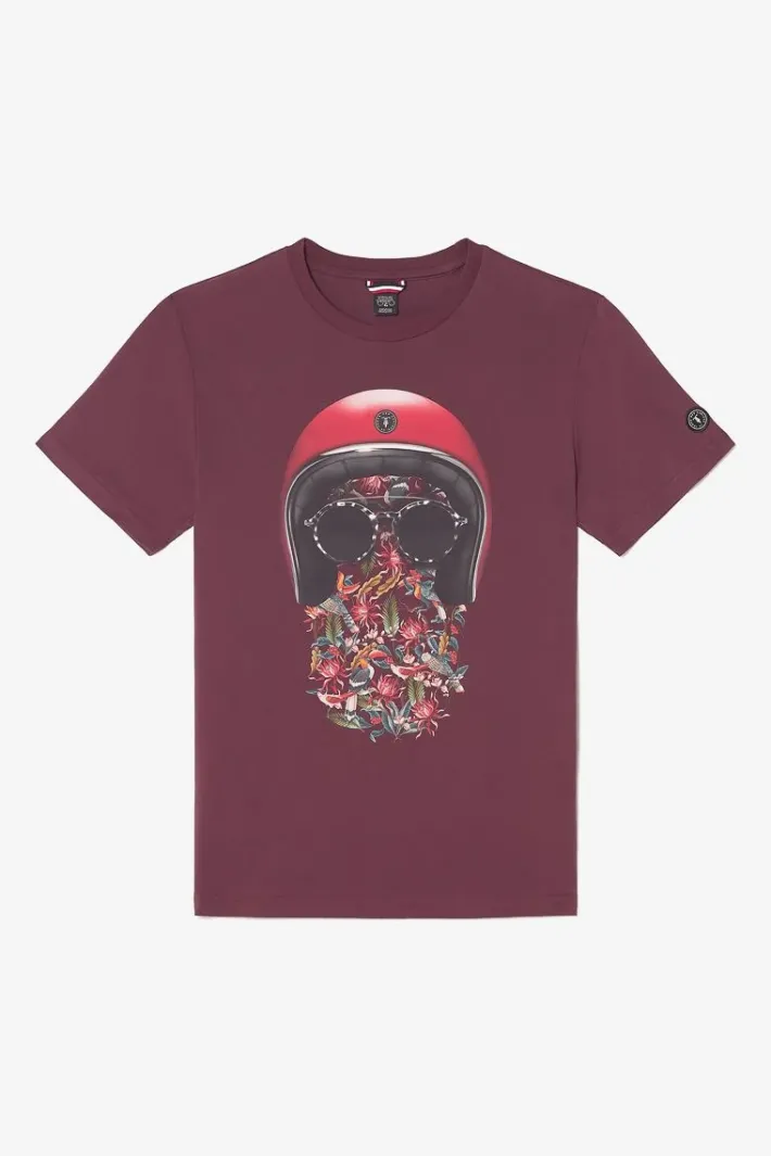 Le Temps des Cerises T-Shirt Gregor Lie De Vin Imprime Wine Sale