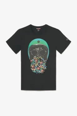Le Temps des Cerises T-Shirt Gregor Noir Imprime Black Online