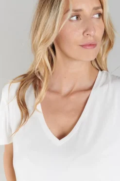 Le Temps des Cerises T-Shirt Lola Vanille Vanilla Cheap