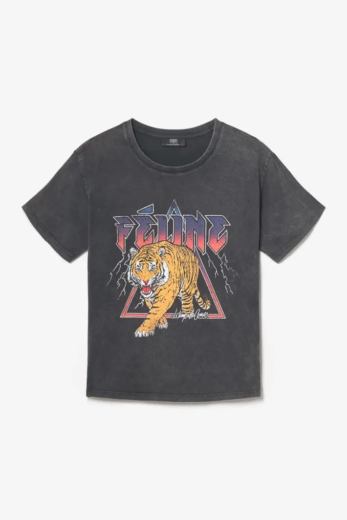 Le Temps des Cerises T-Shirt Maryland Gris Delave Cheap