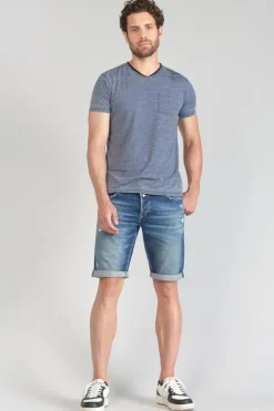 Le Temps des Cerises T-Shirt Mavoc Bleu Chine Delave Peacoat Best Sale