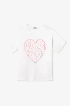 Le Temps des Cerises T-Shirt Moona Blanc Imprime Ice Cream Cheap