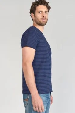 Le Temps des Cerises T-Shirt Rable A Rayures Peacoat New