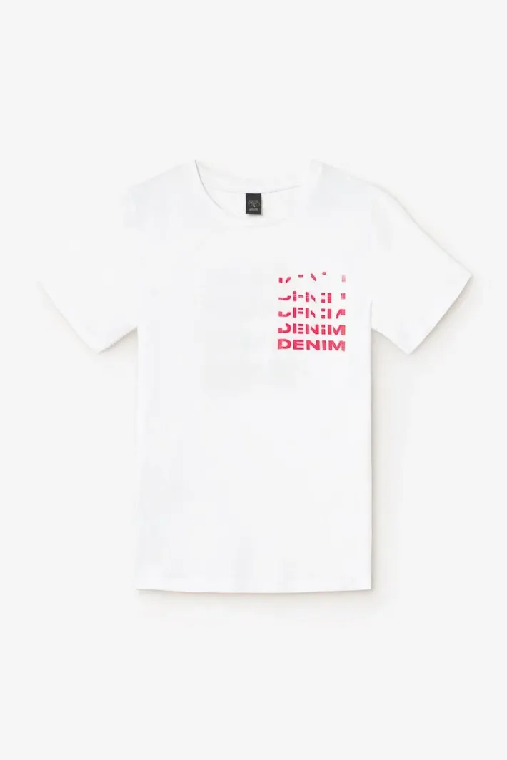 Le Temps des Cerises T-Shirt Saros Blanc White Cheap