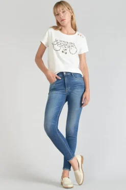 Le Temps des Cerises T-Shirt Savana Blanc Imprime Ice Cream Online