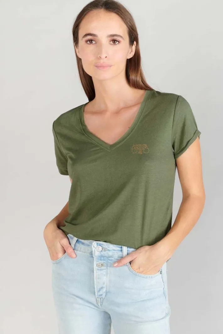 Le Temps des Cerises T-Shirt Smallvtrame Kaki Lizard Sale
