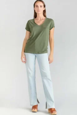 Le Temps des Cerises T-Shirt Smallvtrame Kaki Lizard Sale