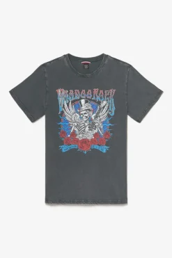 Le Temps des Cerises T-Shirt Tije Gris Delave Imprime Peacoat Store