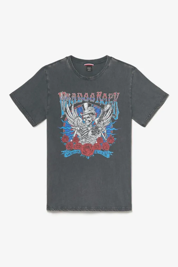 Le Temps des Cerises T-Shirt Tije Gris Delave Imprime Peacoat Store