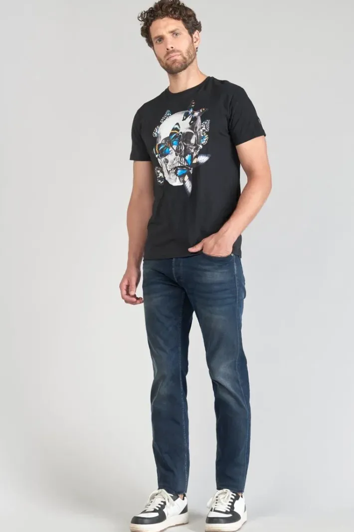 Le Temps des Cerises T-Shirt Usma Noir Imprime Black Best