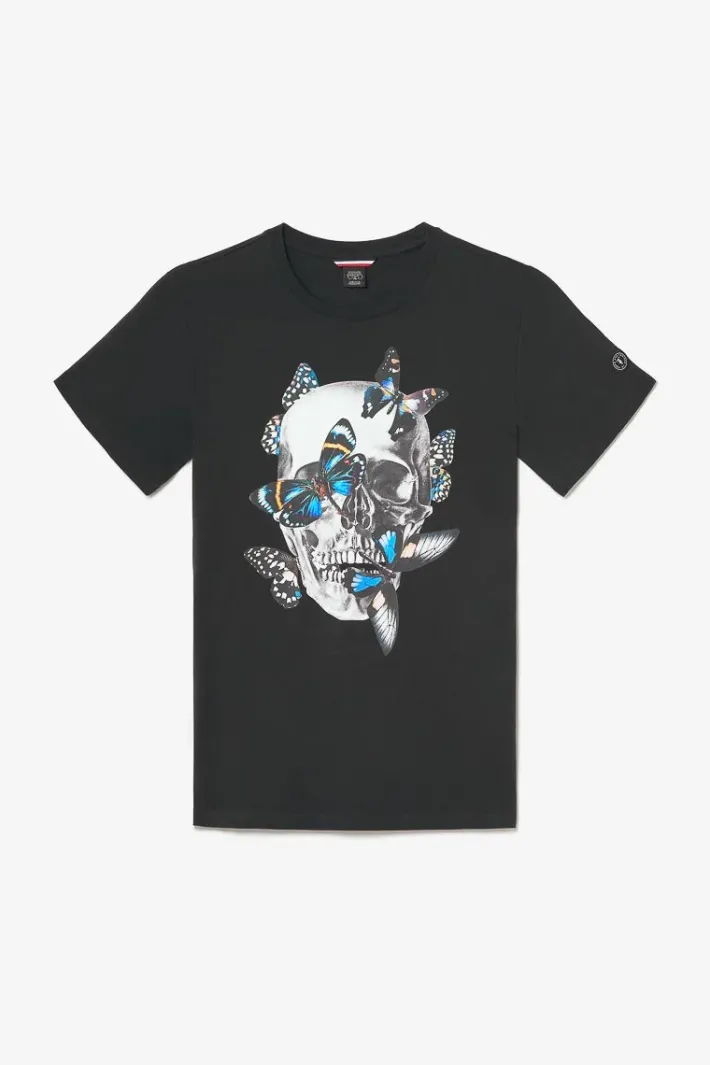 Le Temps des Cerises T-Shirt Usma Noir Imprime Black Best