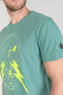 Le Temps des Cerises T-Shirt Witek Vert D'Eau Oil Store