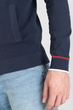 Le Temps des Cerises Veste Bi-Matiere Mistre Bleu Marine Peacoat Best Sale