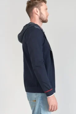 Le Temps des Cerises Veste Bi-Matiere Mistre Bleu Marine Peacoat Best Sale