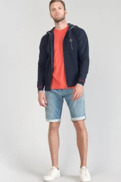 Le Temps des Cerises Veste Bi-Matiere Mistre Bleu Marine Peacoat Best Sale