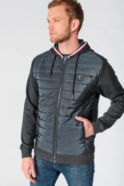 Le Temps des Cerises Veste Bi-Matiere Thol Bleu Marine Galaxy Best