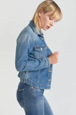 Le Temps des Cerises Veste En Jeans Bleu Lilly Blue Hot