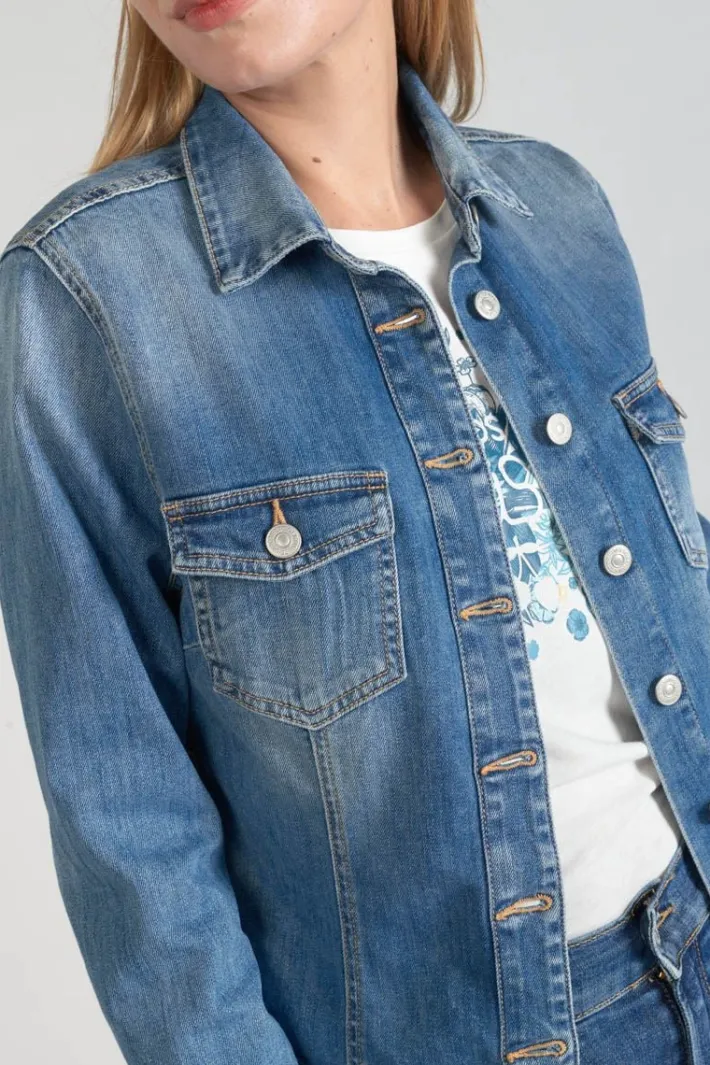 Le Temps des Cerises Veste En Jeans Bleu Lilly Blue Hot