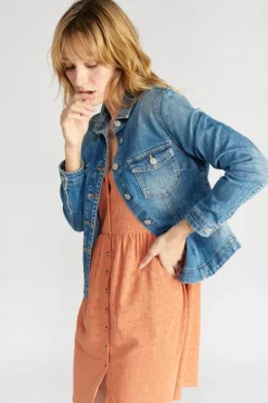 Le Temps des Cerises Veste En Jeans Lilly Bleu Blue Clearance